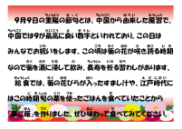 9月9日　重陽の節句.pdfの1ページ目のサムネイル