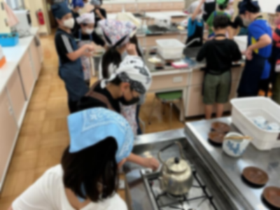 5年　家庭科「お茶」0421