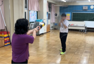 教員不審者侵入訓練４