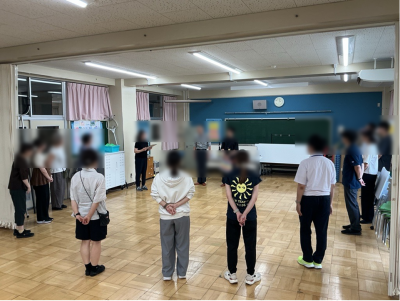 教員不審者侵入訓練１