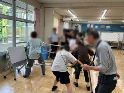 教員不審者侵入訓練５